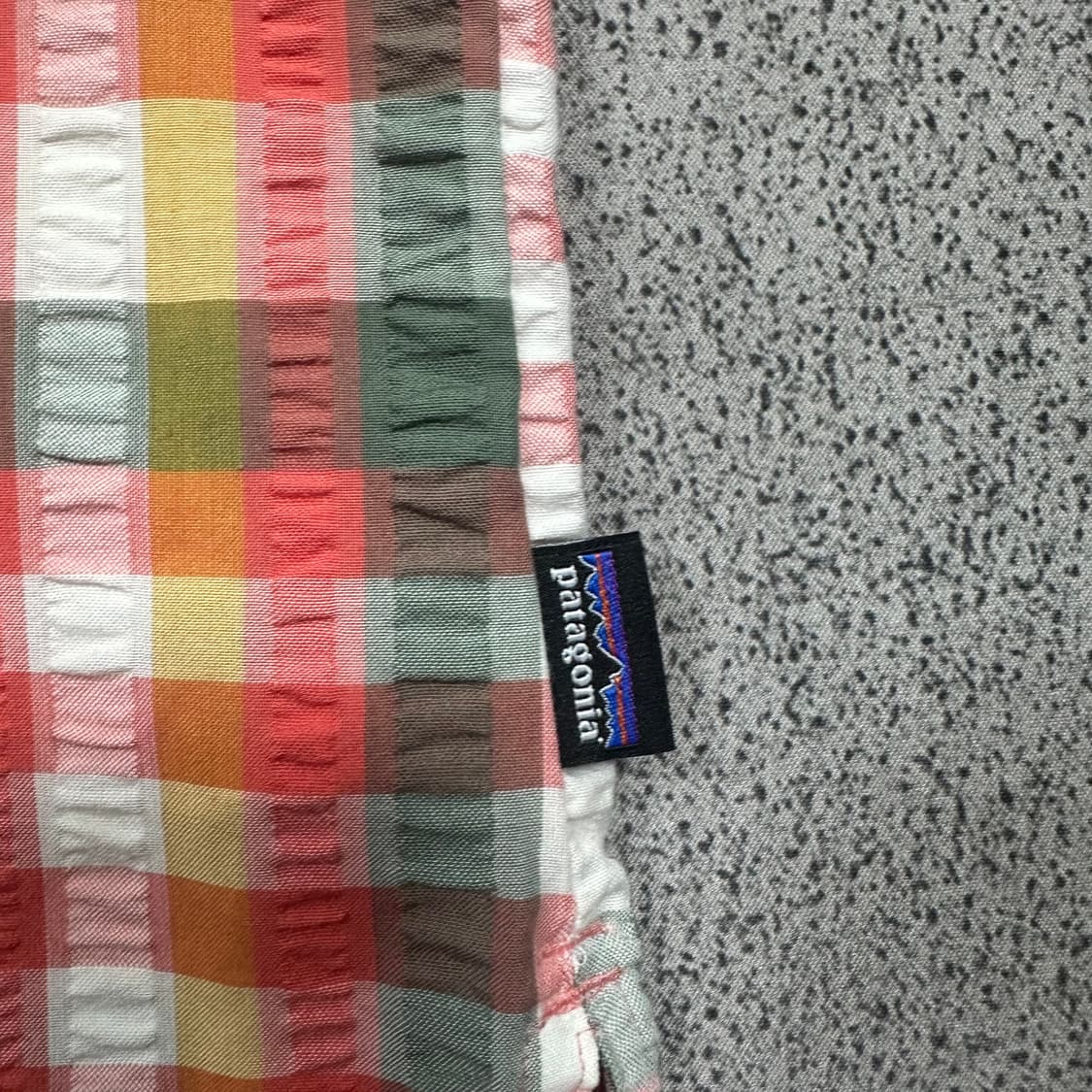 ✨ (바배) 파타고니아 체크 반팔 셔츠  상품이미지3