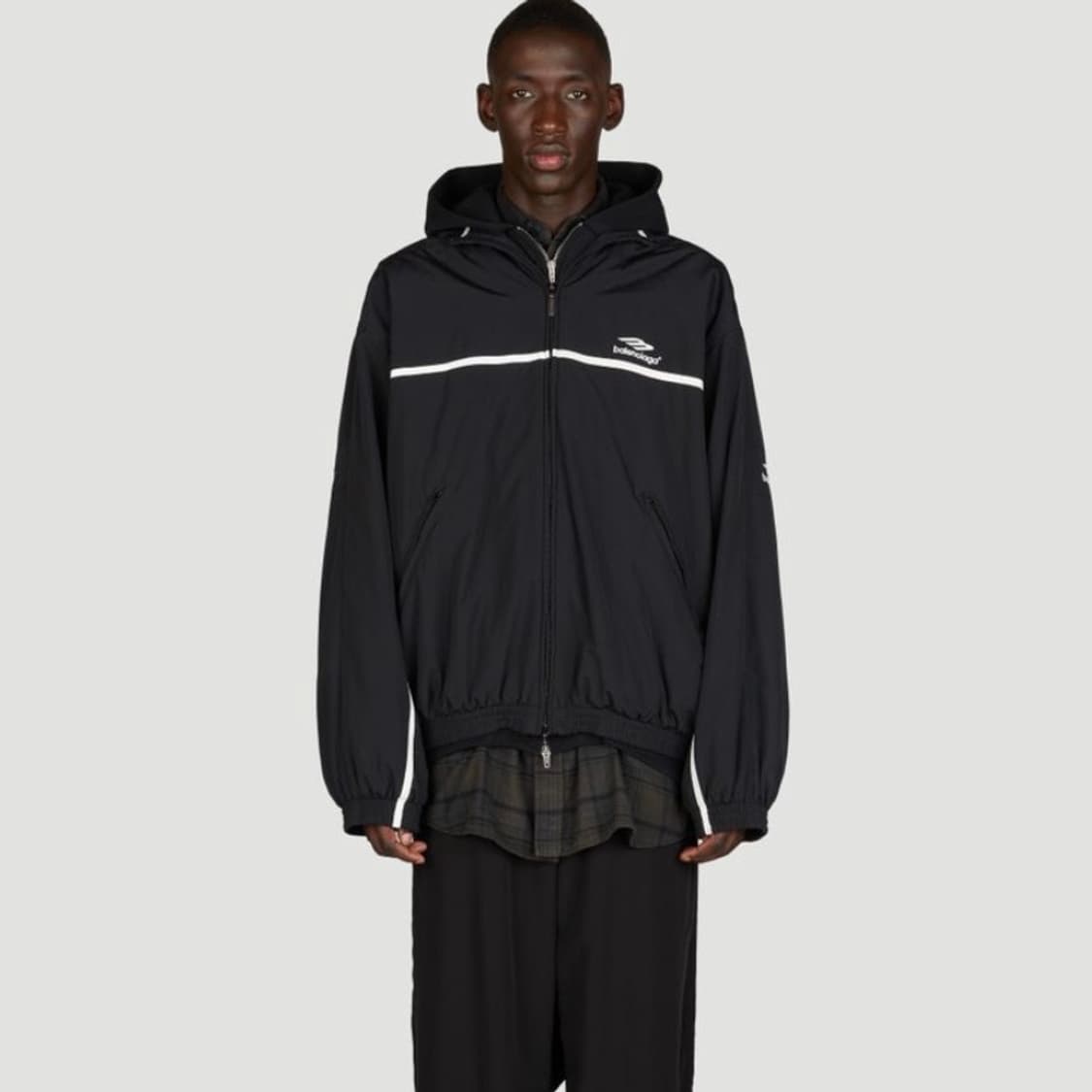 [S+급/3] 발렌시아가 3B 레어이드 트랙 바람막이 자켓 상품이미지9