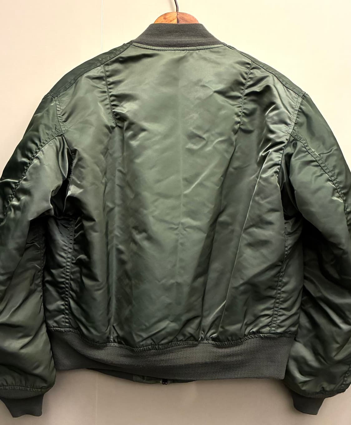 (M~L)90s USA ALPHA 알파인더스트리 빈티지 ma-1 항공점퍼 상품이미지7