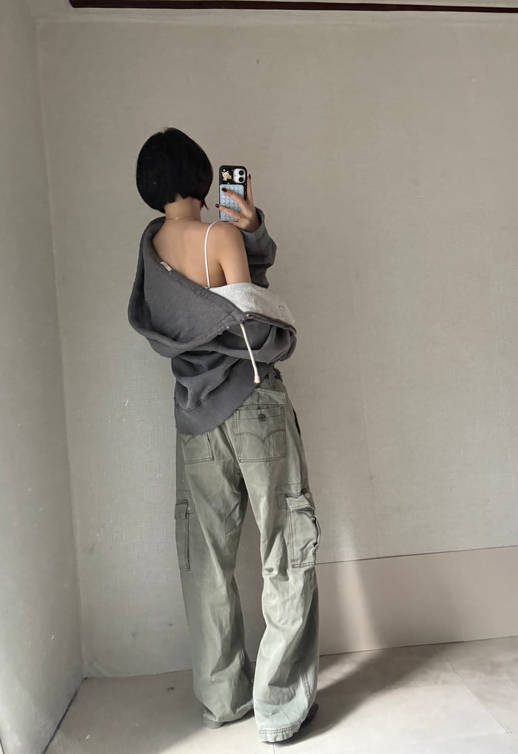 리바이스 카키 와이드핏 카고팬츠 상품이미지4