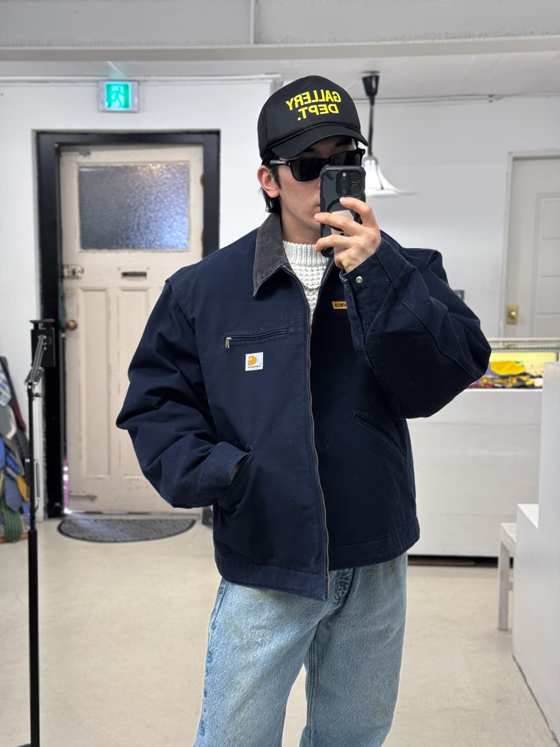 칼하트 디트로이트 J01 DNY 52 size 상품이미지8