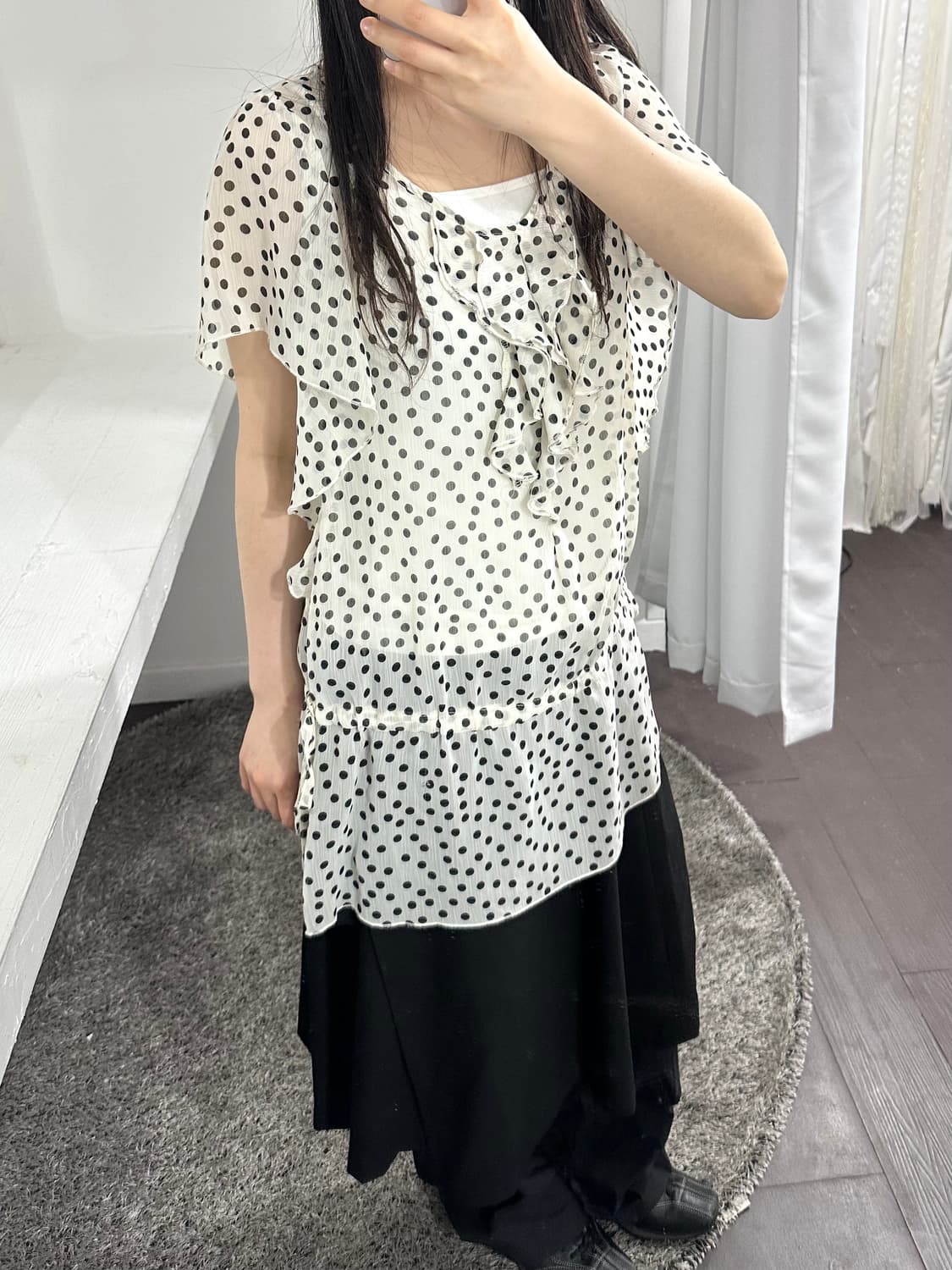 dot blouse 상품이미지2
