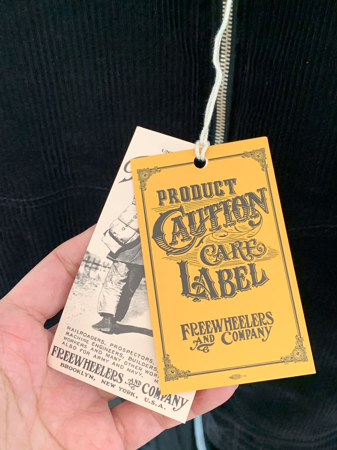 프리휠러스 모터사이클론 인터셉터 코듀로이 자켓 상품이미지7