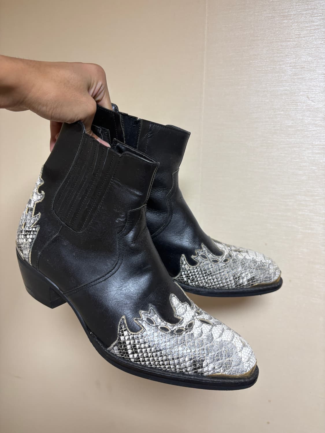 뱀피 구두 상품이미지2