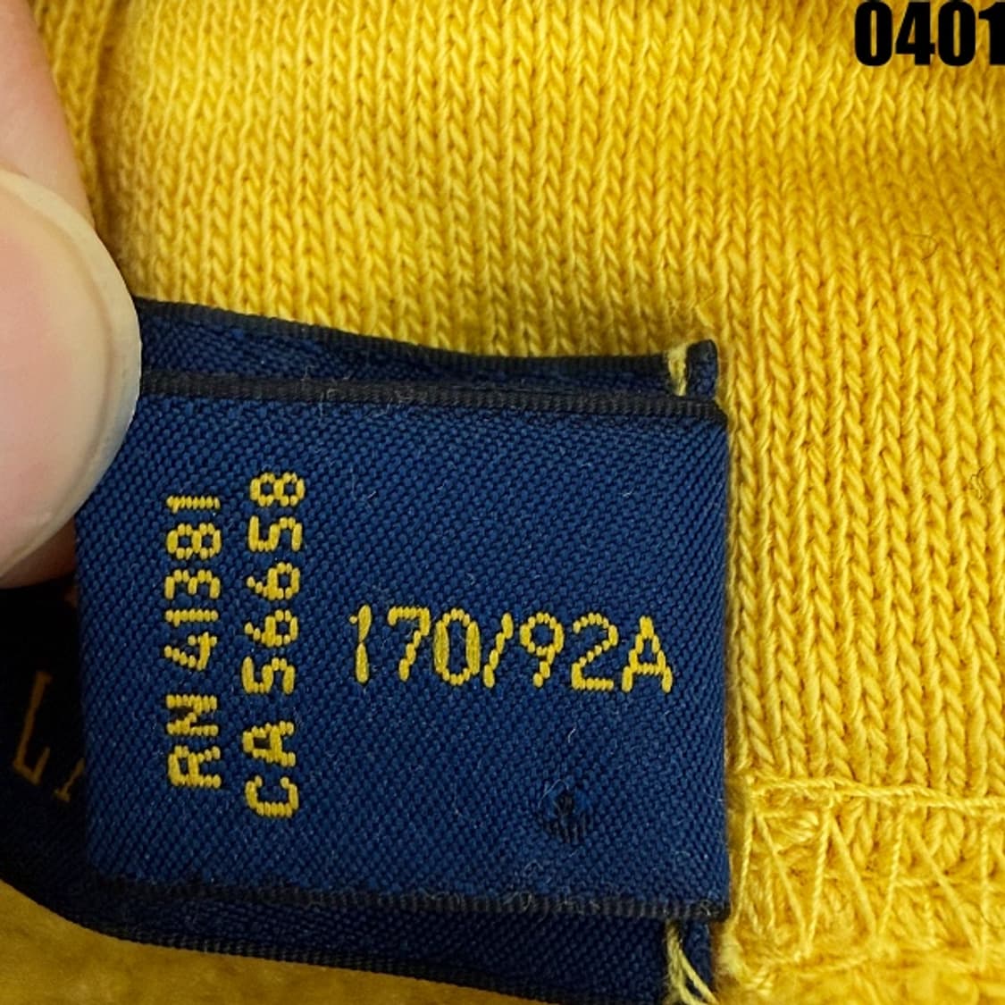 폴로 랄프로렌 후드 스웻셔츠 170/92A 0401 상품이미지5