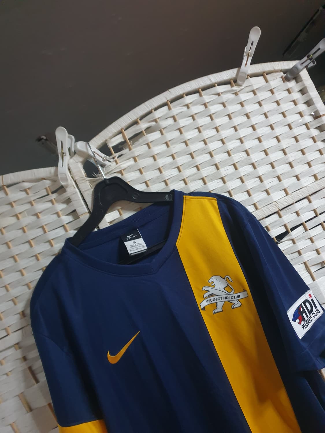 나이키90s  Warwickshire CCC 크리켓 셔츠 - 푸조 HDi 상품이미지3