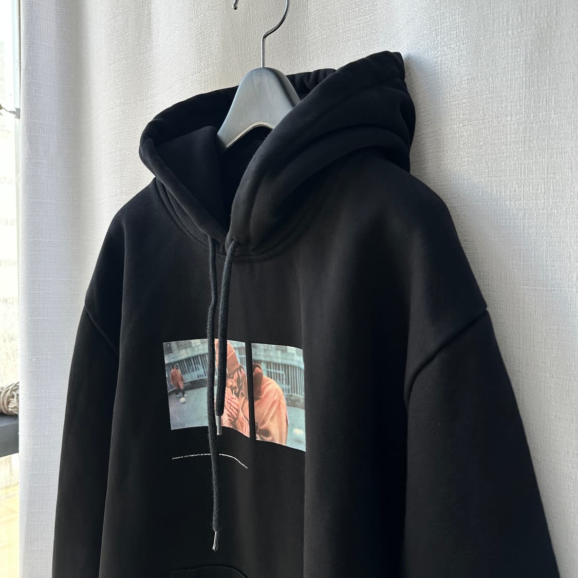 칼하트 WIP Hooded Backyard Sweat 블랙 L 상품이미지5
