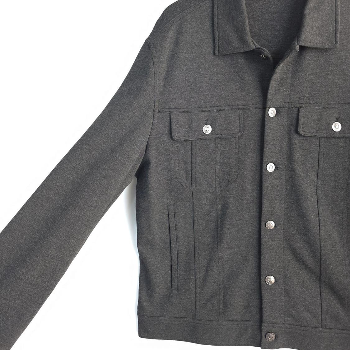 자라 ZARA 울 블렌드 트러커 자켓 L 상품이미지3