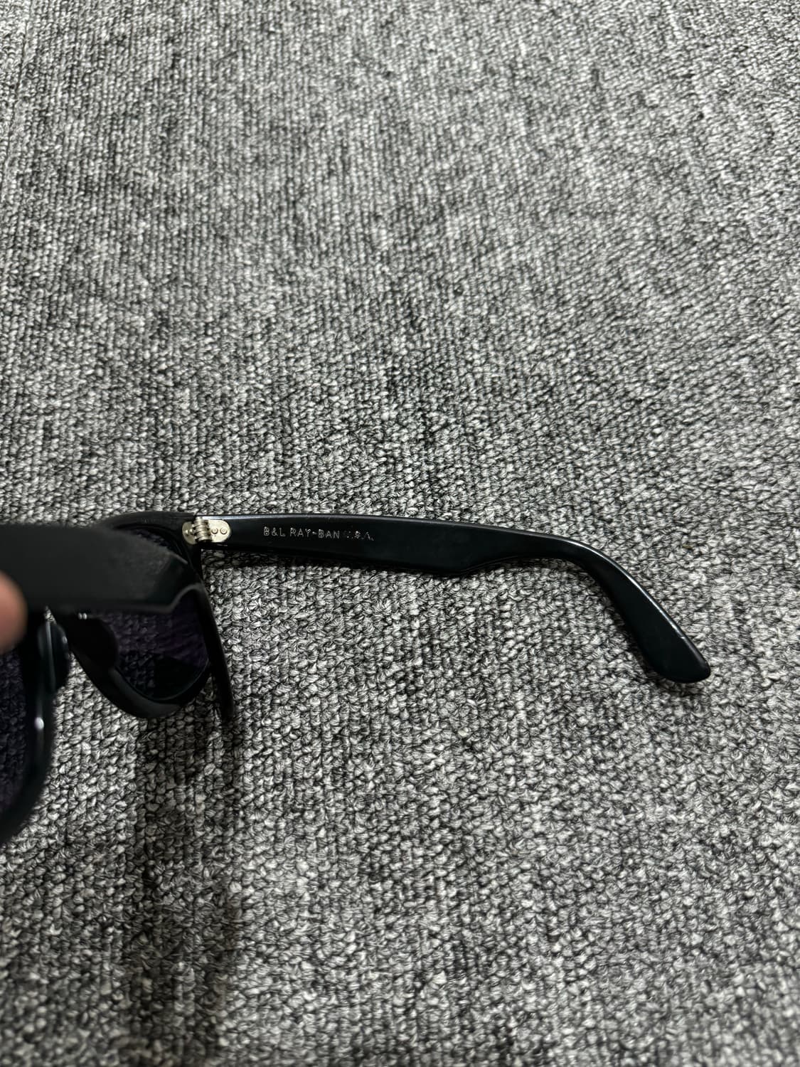 빈티지 바슈롬 레이벤 블랙 웨이페어러 50/24 상품이미지5