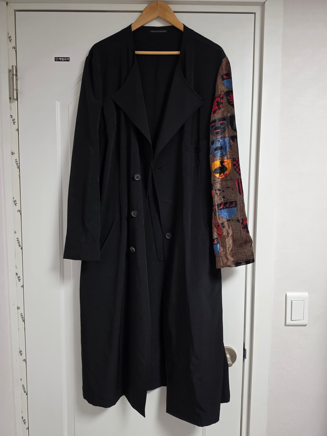 요지야마모토 뿌르옴므 20ss 컬렉션 코트 상품이미지1