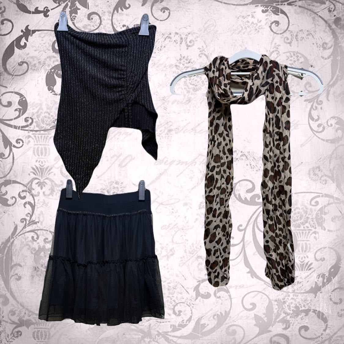 오네갸루 갸루 코디 세트 상품이미지3