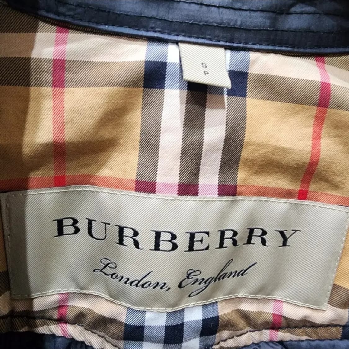 버버리 퀼팅 벨티드 롱패딩 블랙 S 상품이미지4