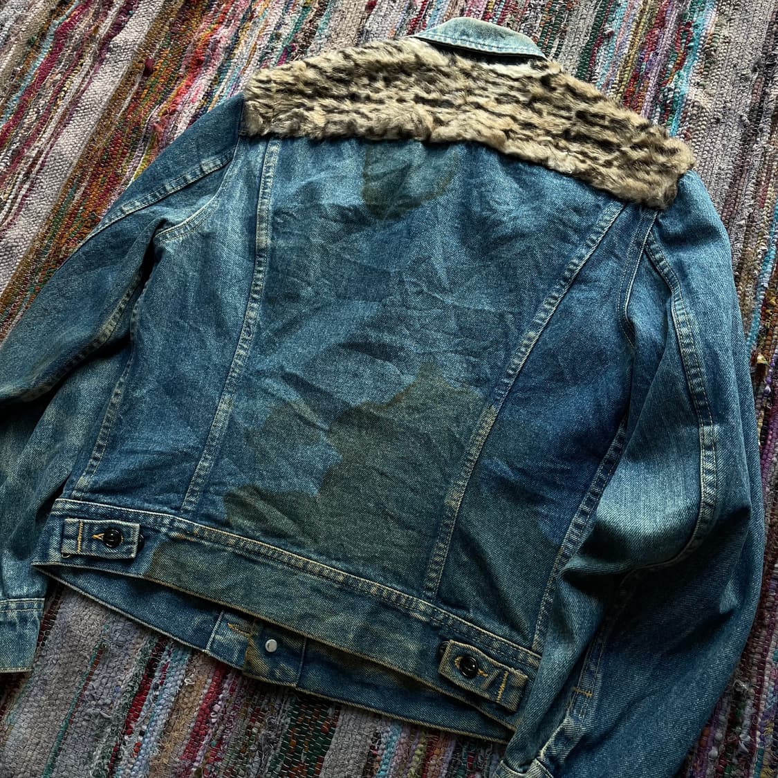 리 데님 재킷 상품이미지4