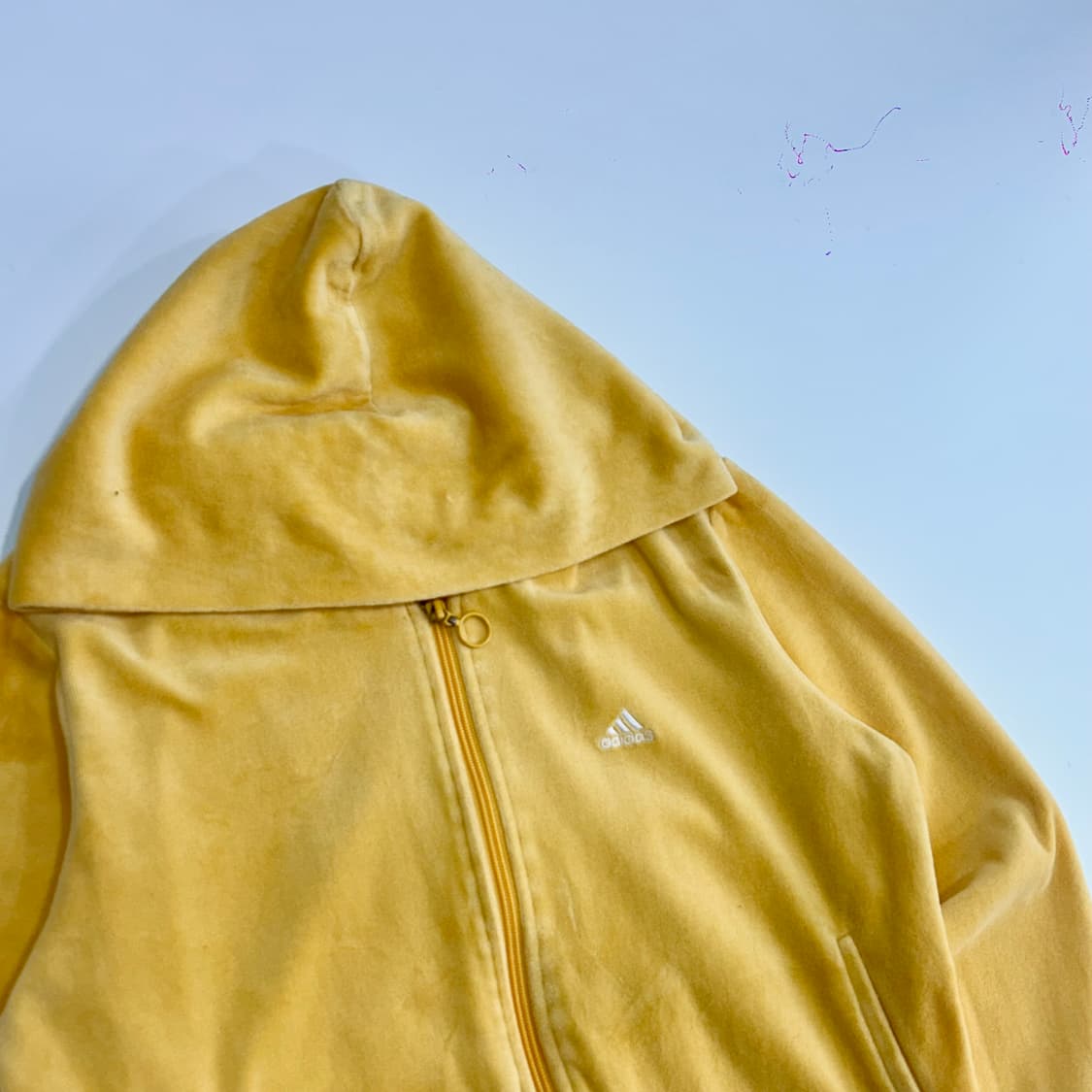 Adidas 아디다스 글리터 골드 블랙 트랙탑 후드집업 상품이미지4