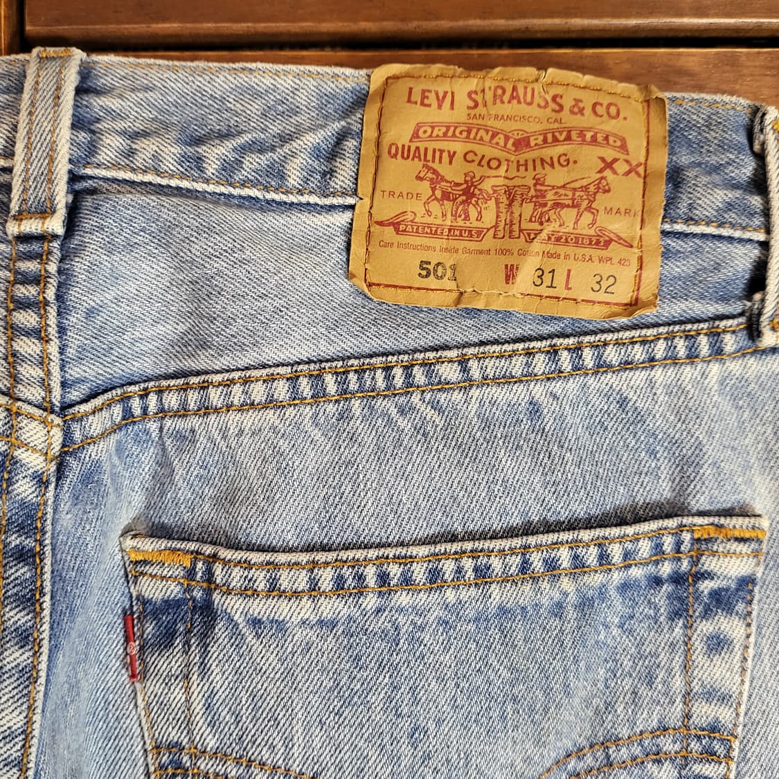 90s 리바이스 청바지 501 (30) made in USA 상품이미지7
