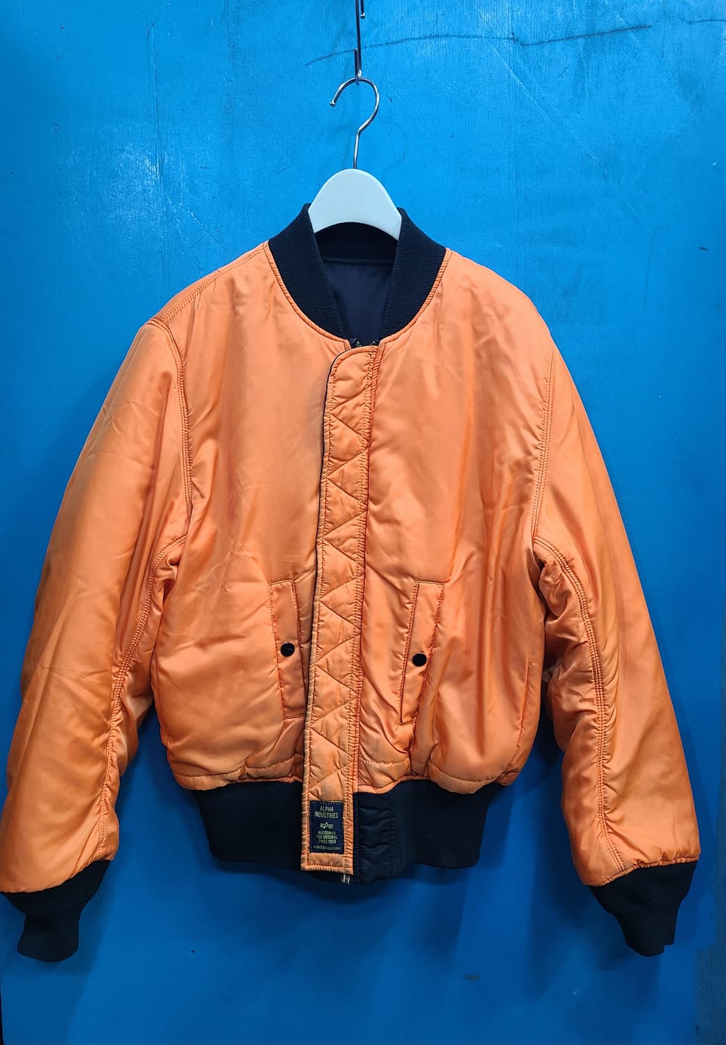 알파인더스트리 양면 성조기 ma-1 항공점퍼 상품이미지7