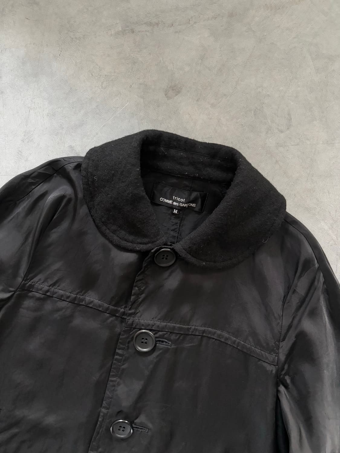 Comme des Garcons tricot 꼼데가르송 트리콧 블랙 자켓 상품이미지7