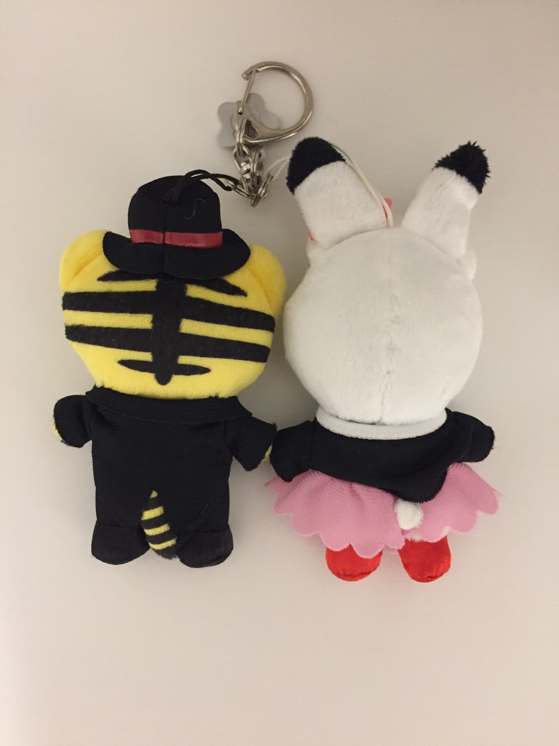 🐯🐰 시마지로 & 미미링 정장 마스코트 키링 세트 상품이미지2
