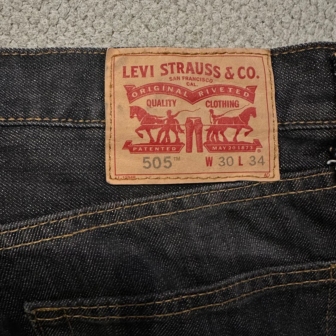 리바이스 Levis 505 데님 팬츠 상품이미지10