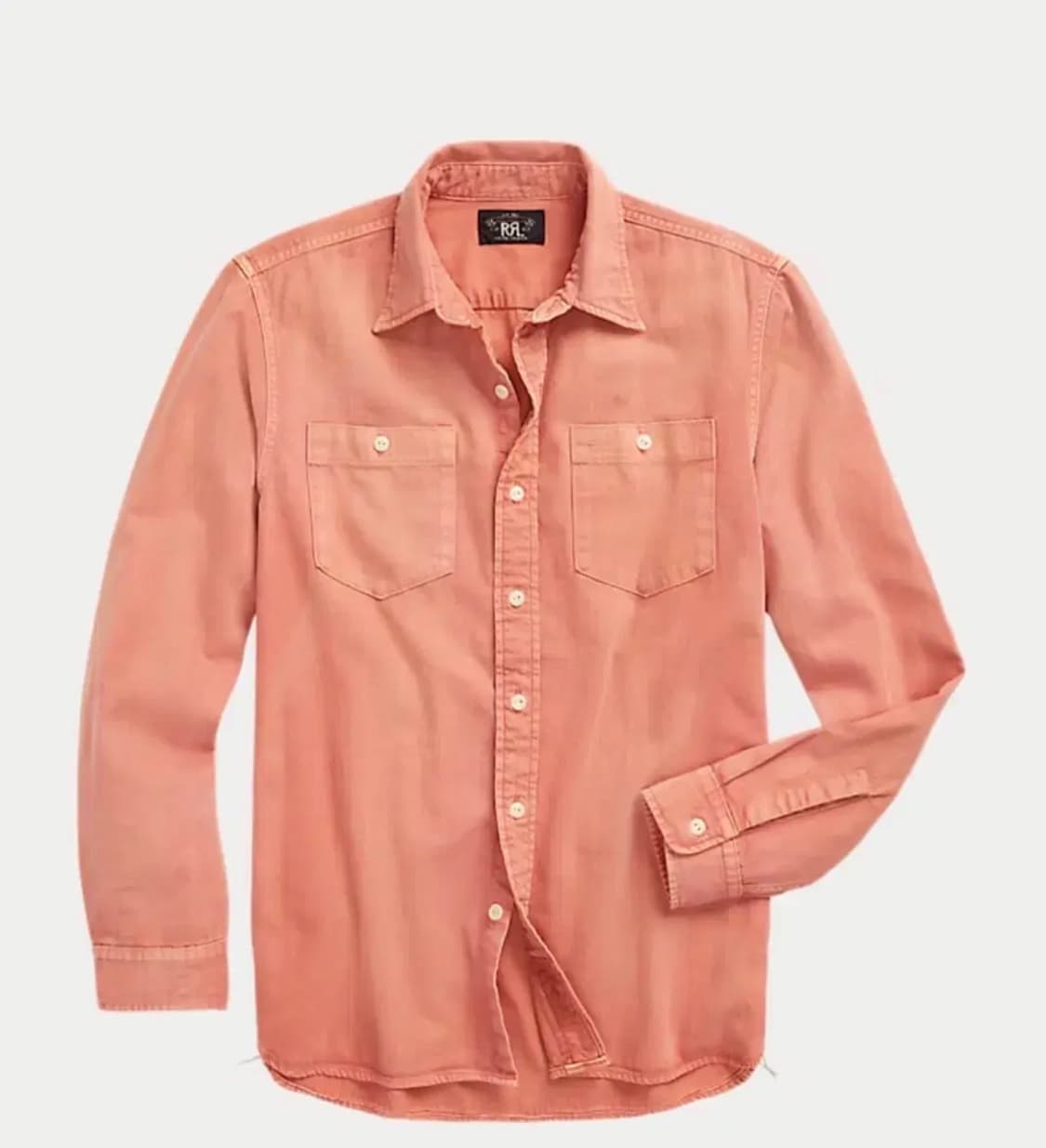 RRL 더블알엘 가먼트 다이드 트윌 워크셔츠 XL 상품이미지1