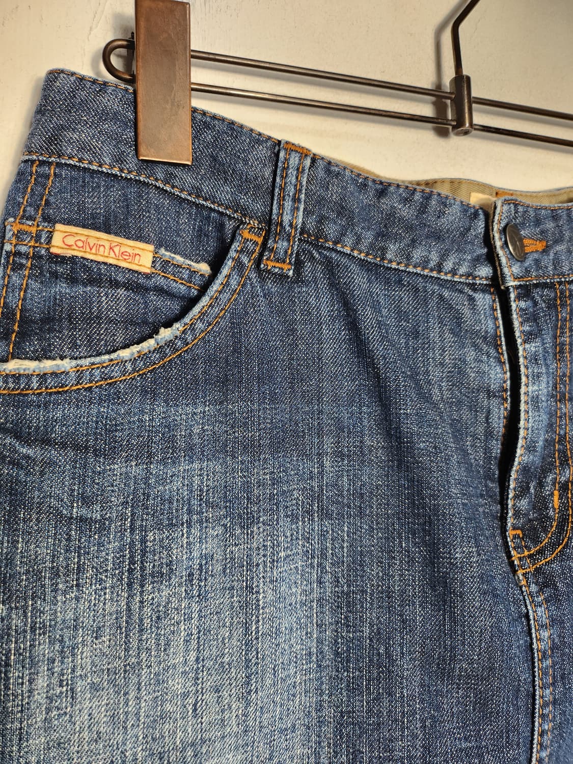 캘빈클라인 데님 미니 스커트 상품이미지2