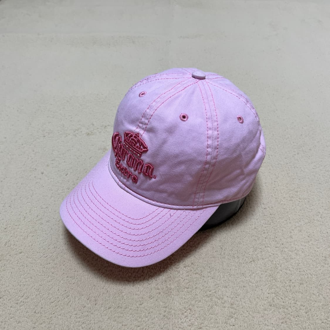 Corona Extra Pink Logo 6-Panel Cap 상품이미지3