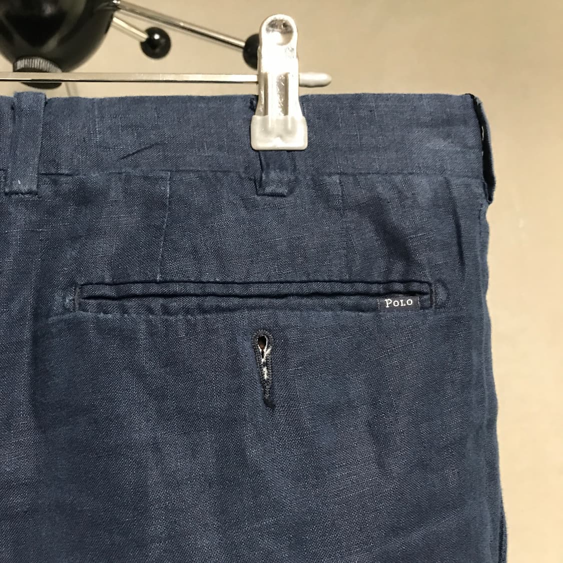 폴로 랄프로렌 린넨 치노 팬츠 네이비 32/32 상품이미지4
