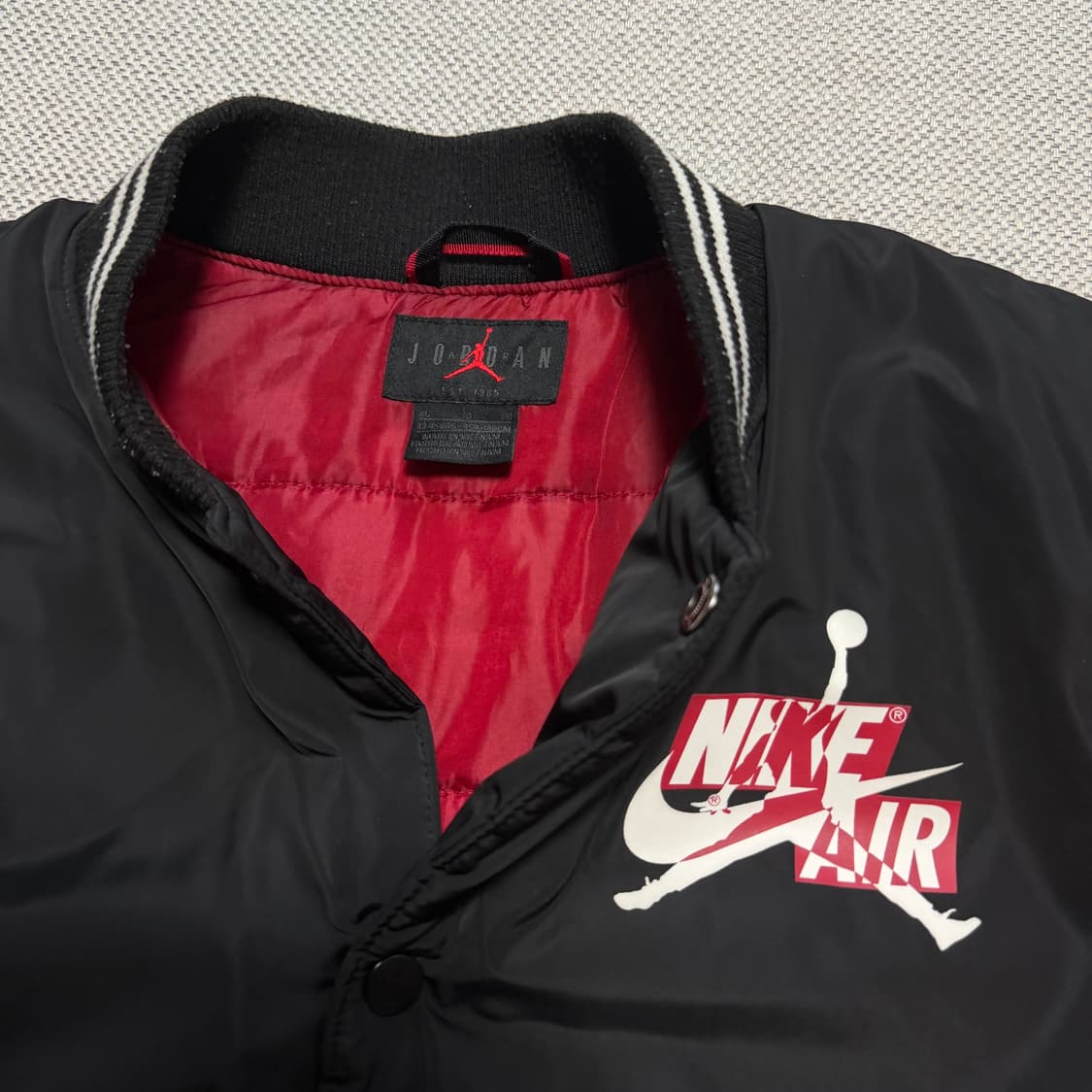 나이키 에어 조던 빅로고 바시티 자켓 상품이미지3