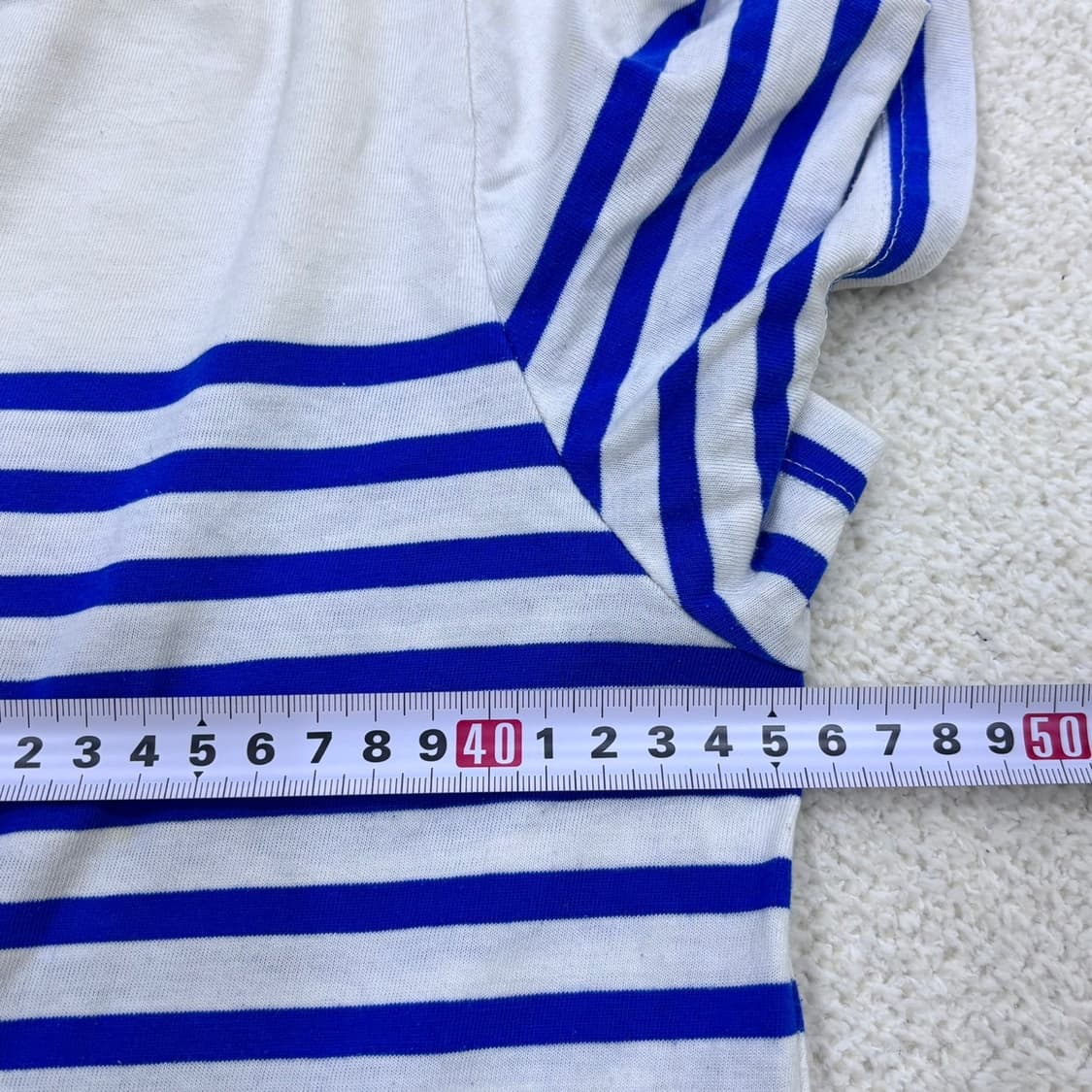 L 행텐 스트라이프 반팔 티셔츠 0313E 상품이미지6