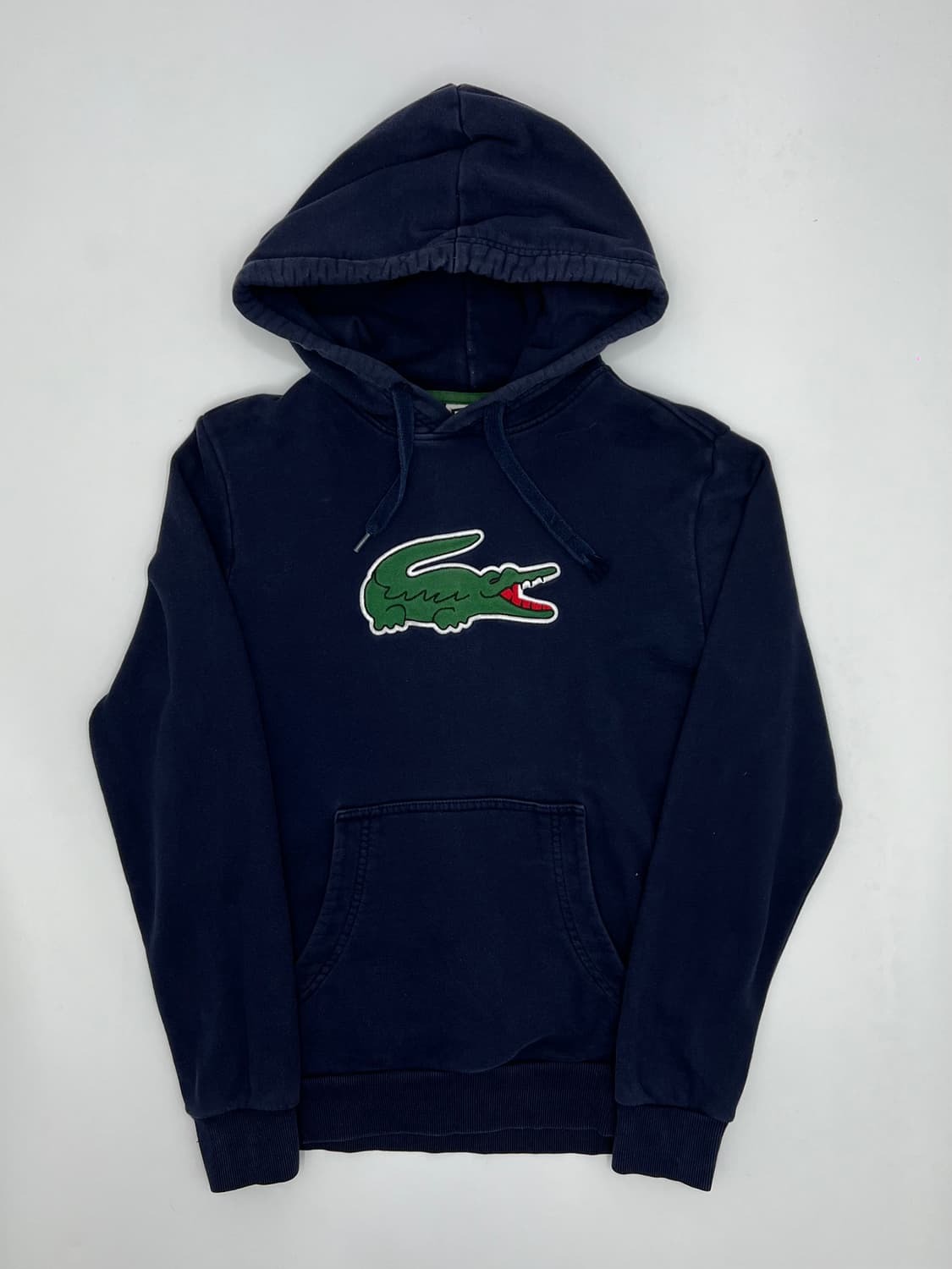 라코스테 빅 로고 후드티 상품이미지1