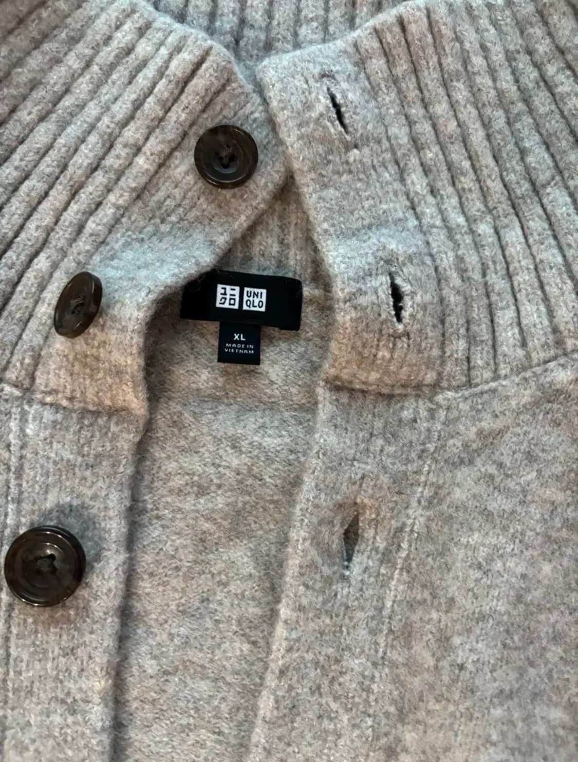 유니클로 수플레얀스탠드칼라가디건  상품이미지2