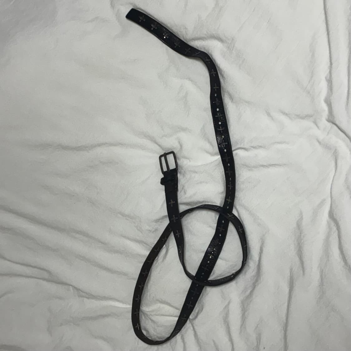 M.A+ 마우리지오아마데이 극초기판 홀스하이드 스터드 벨트 상품이미지2