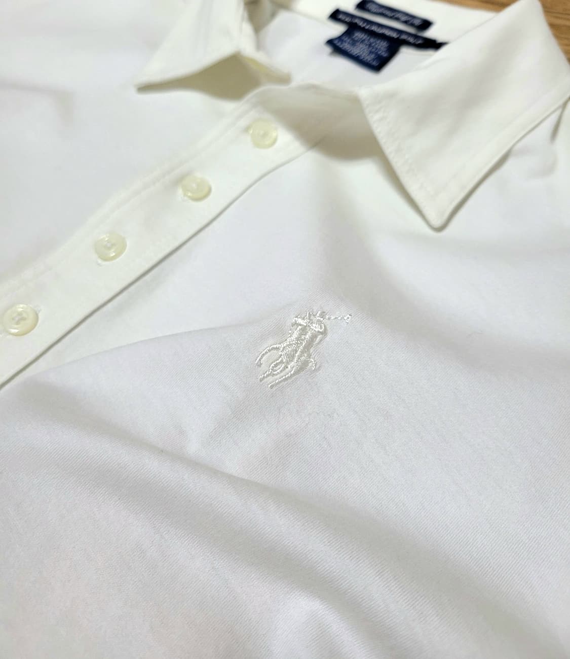 POLO 폴로 랄프로렌 골프 화이트 셔츠 카라티 상품이미지5