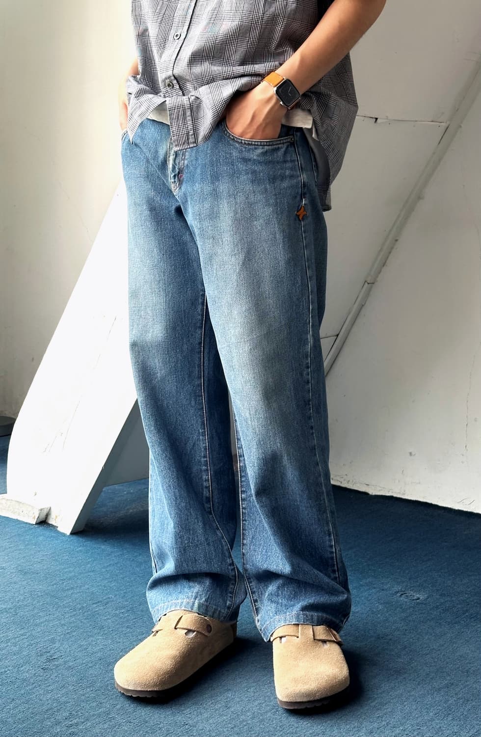 5pkt design denim straight pants 상품이미지10