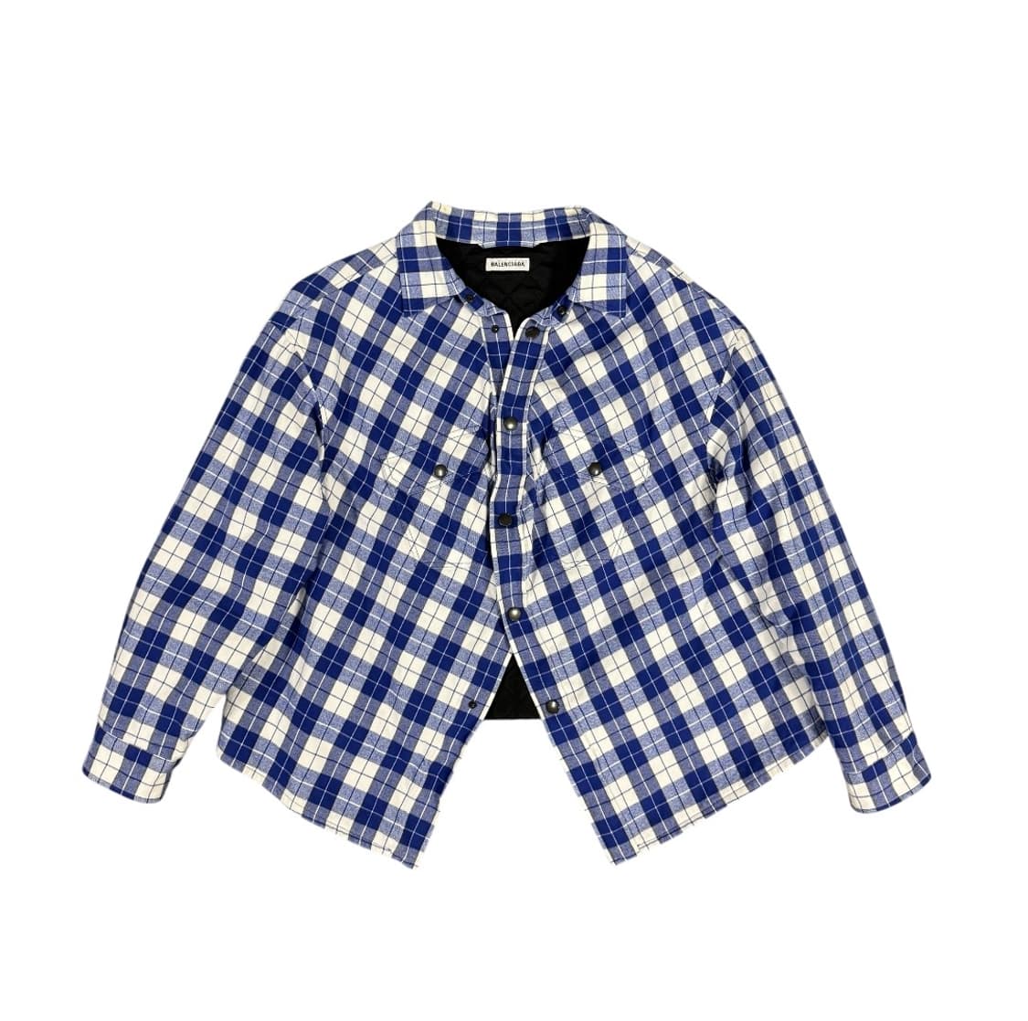 Balenciaga Flannel 발렌시아가 플란넬 스윙 자켓 상품이미지1