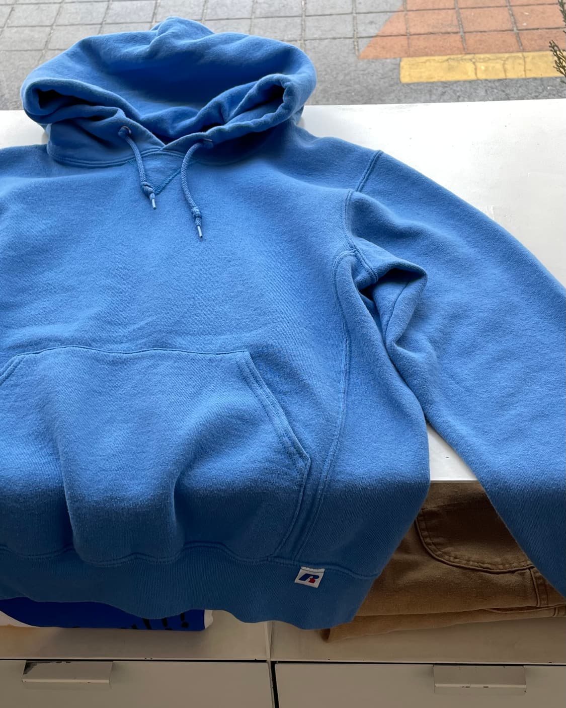 Russell hoodie Sweat 러셀 후드 스웻셔츠 상품이미지4