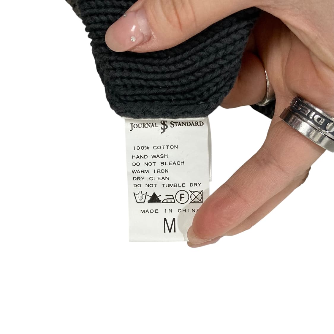 저널스탠다드 japan 차콜브라운 니트 상품이미지4