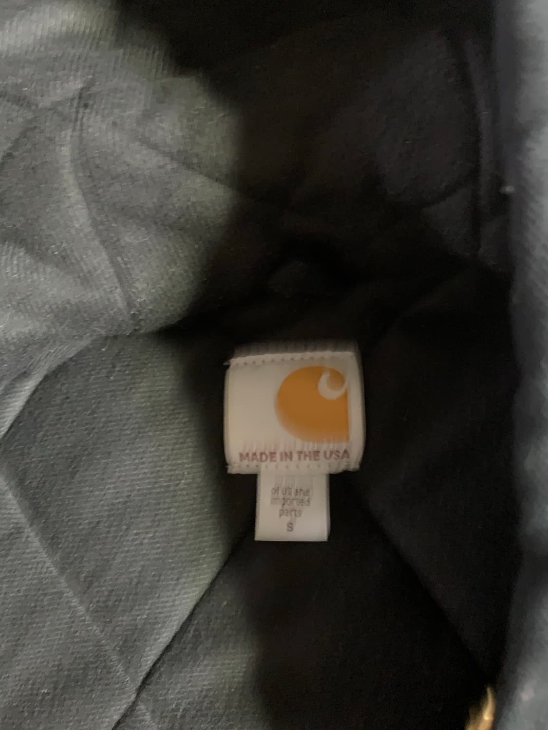 칼하트 j140 블랙 s사이즈 하자 없음 다른 액티브자켓 m 교환 가능 상품이미지5