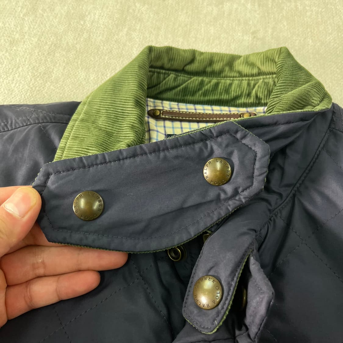 95 폴로랄프로렌 코듀로이 퀄팅 자켓 상품이미지7
