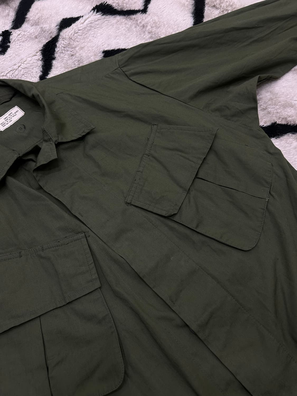 [S]U.S Army 60s 정글 자켓/카키올리브 상품이미지1