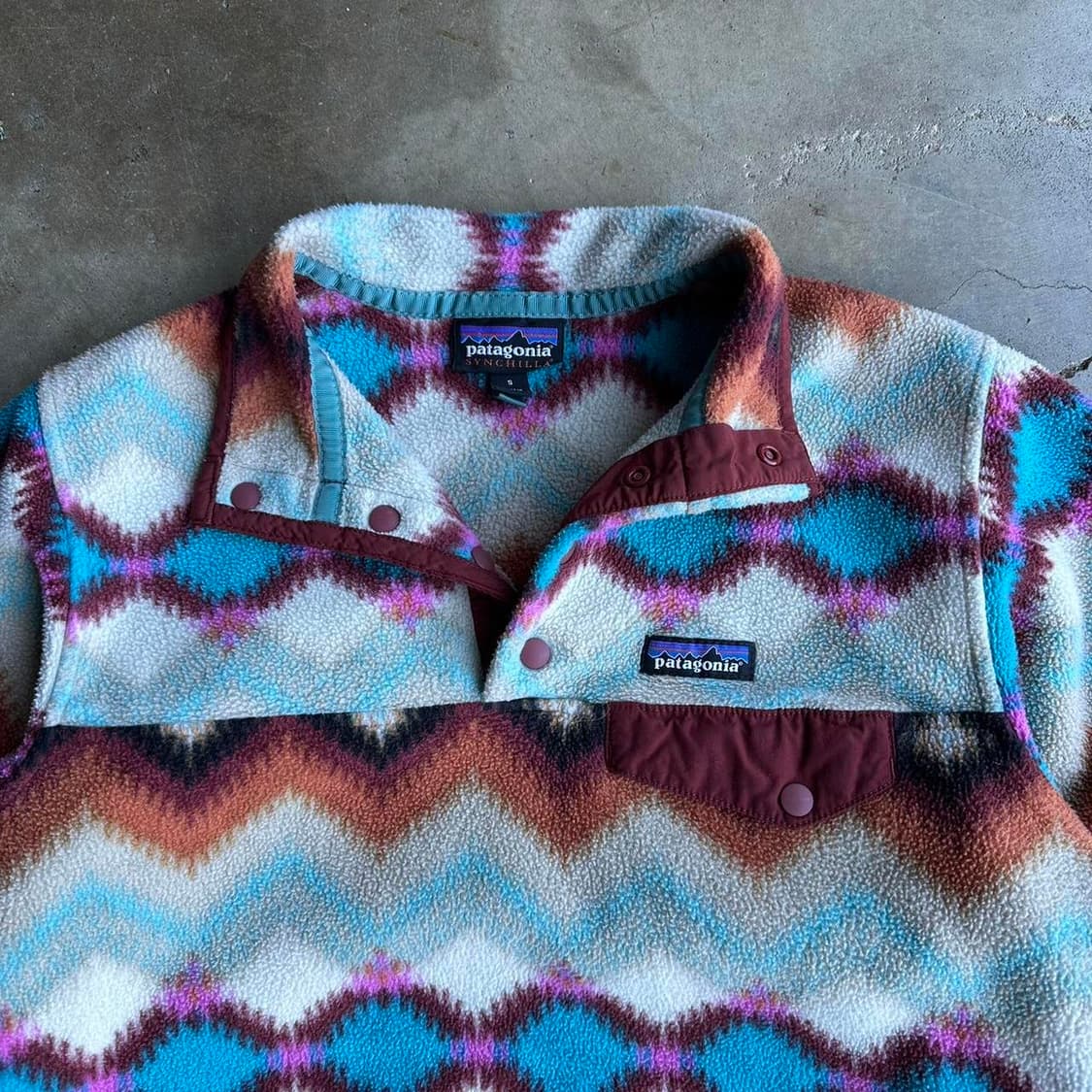 파타고니아 신칠라 스냅-티 플리스 풀오버 상품이미지2