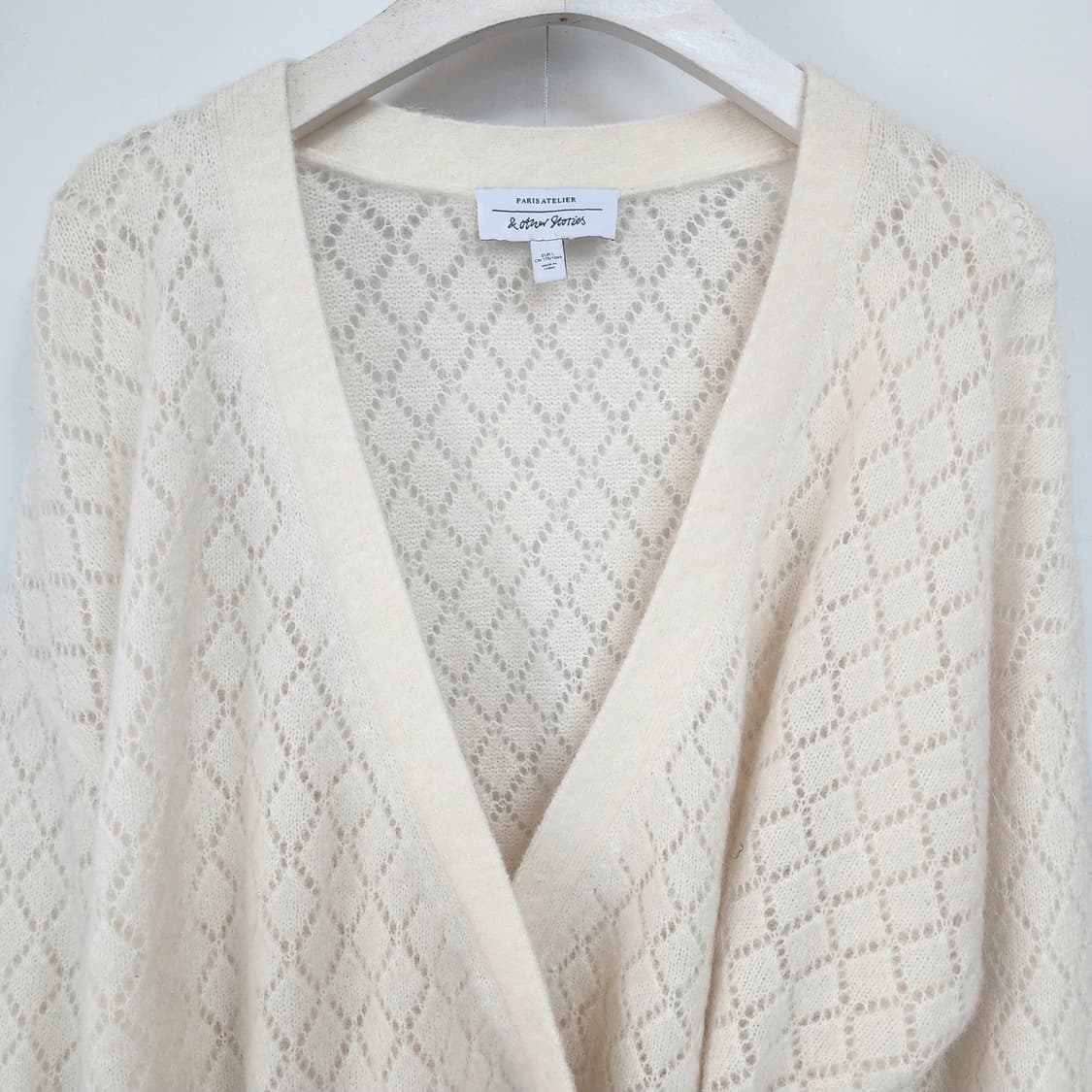 &Other Stories 랩 가디건 아이보리 상품이미지2