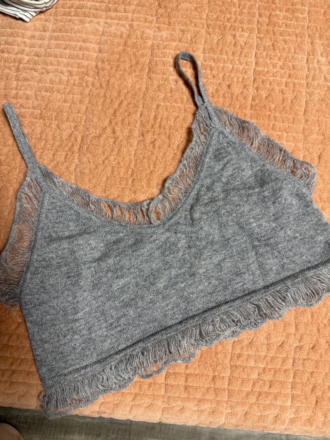 아틀리에 에디션 캐시미어 프릴 뷔스티에(그레이) 상품이미지8