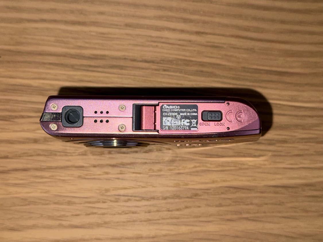 casio ex-z2300 핑크 카시오 엑슬림 지삼이 디카 부품용 상품이미지4