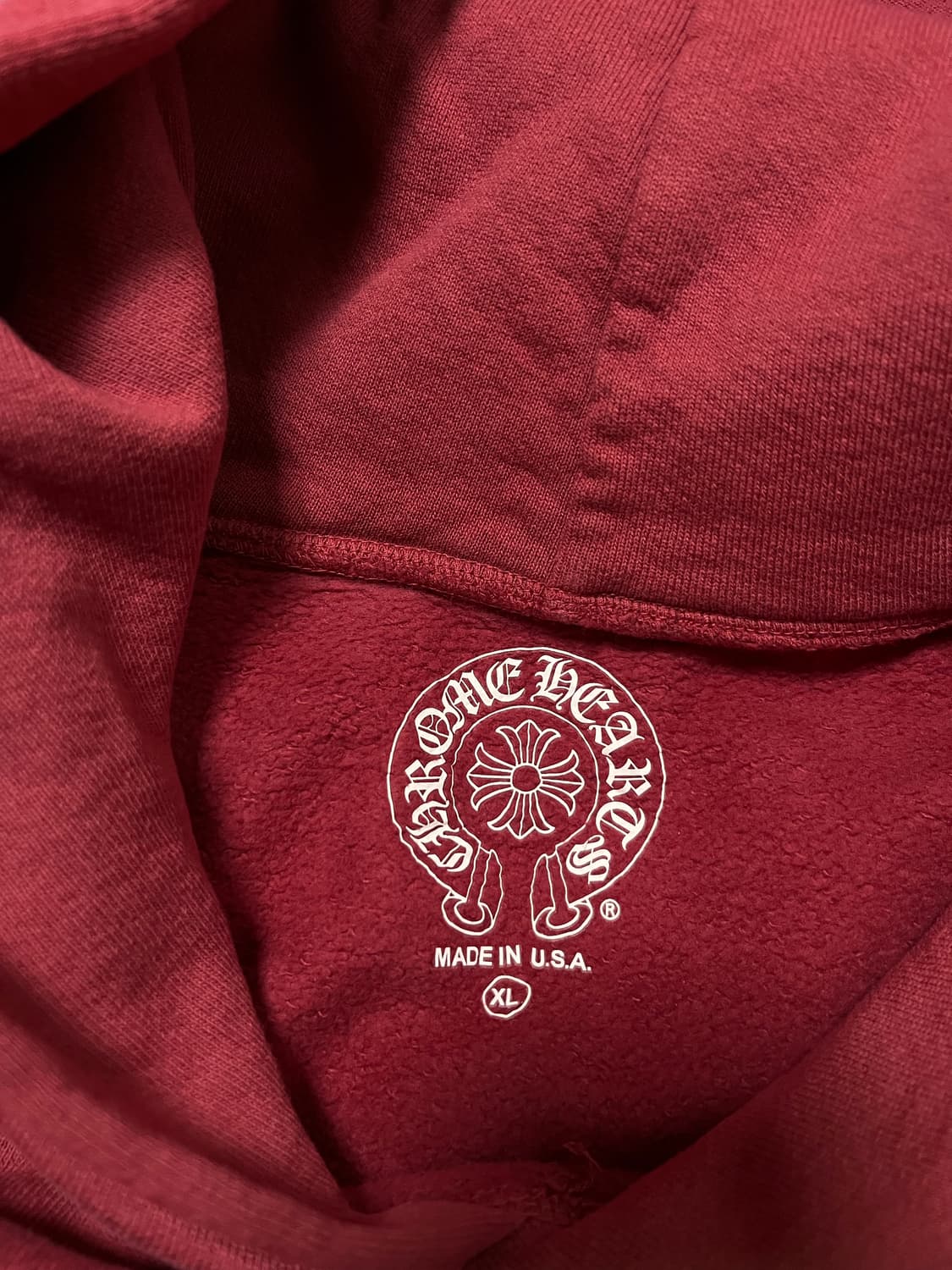 크롬하츠 드레이크 후드 레드 XL 상품이미지6