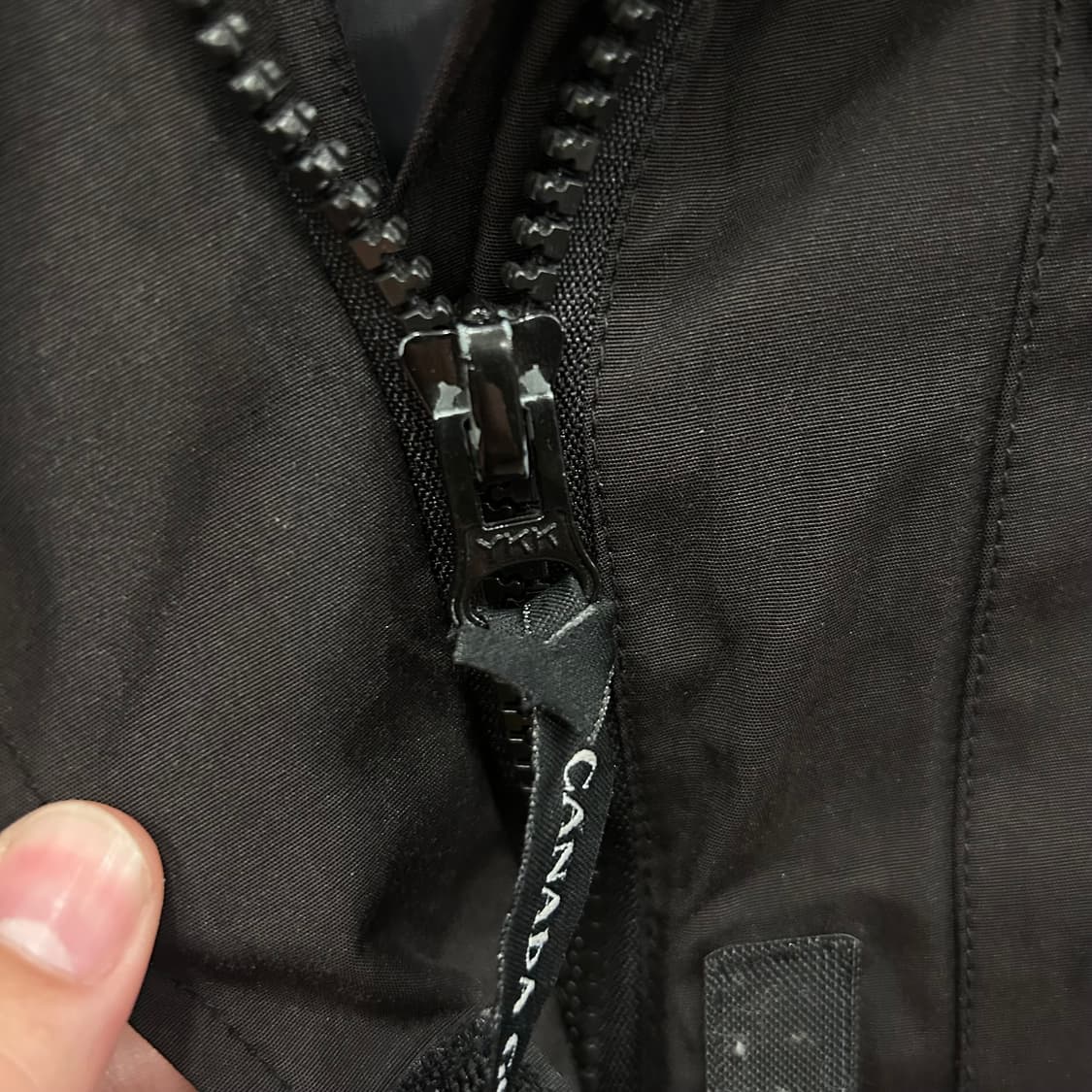 캐나다구스 구형택 엑스페디션 구스다운 후드 롱패딩 상품이미지4