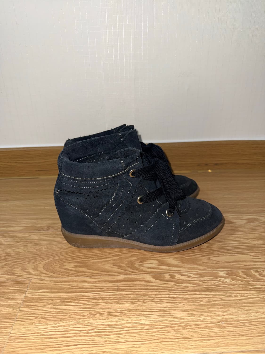 이자벨마랑 바비 하이탑 스니커즈 블랙 36 (230) 상품이미지5