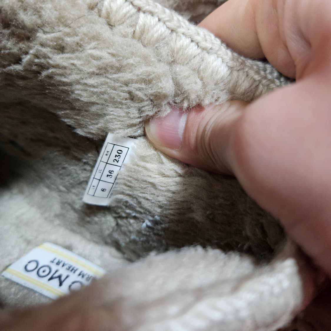 마크모크(MACMOC) 따땃 스티치 소가죽 스티치 퍼부츠 230 상품이미지8