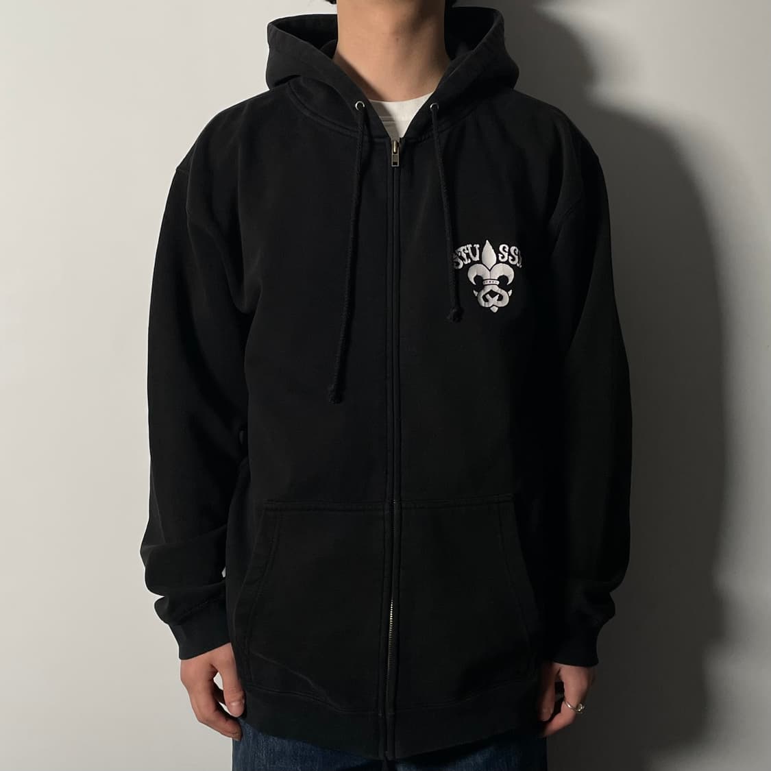 올드 스투시 크롬하츠 오마주 월드와이드 대거 후드집업 (on.518)   상품이미지3