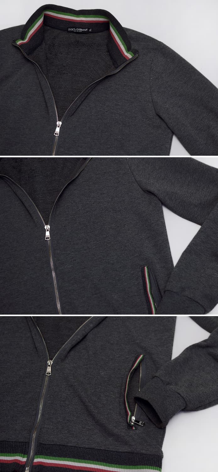 돌체앤가바나 (D&G) 이태리 삼선 라이닝 코튼집업 자켓 (95-100) 상품이미지7